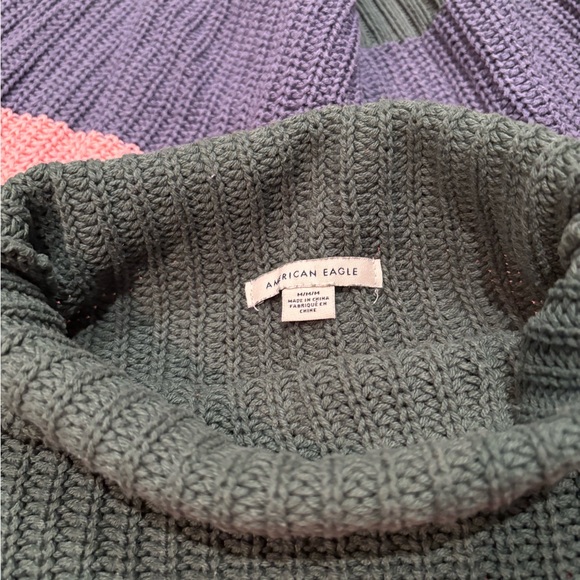 American Eagle Striped Sweater Size M - Picture 2 of 4